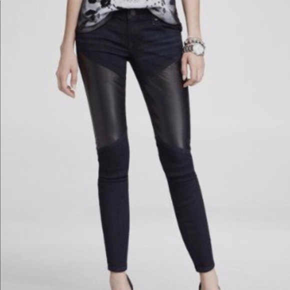 Express Stella Low Rise Leather Ankle 